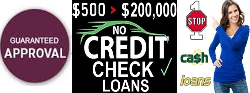 No credit check loans at Cash Fast Loans - Car Pawnbroker & Moneylender.